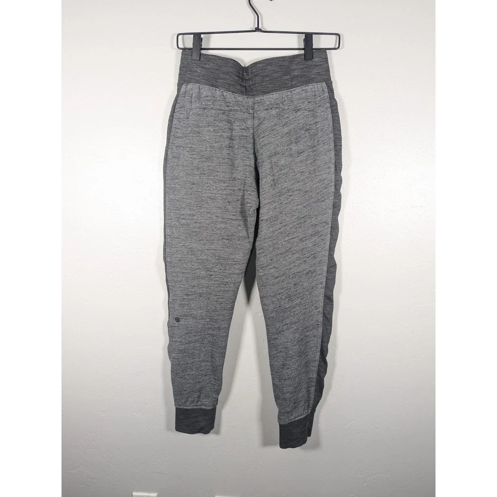 Women's Lululemon Get Going Jogger Size 4 Heathered Core‎ Dark Grey W5AVZS